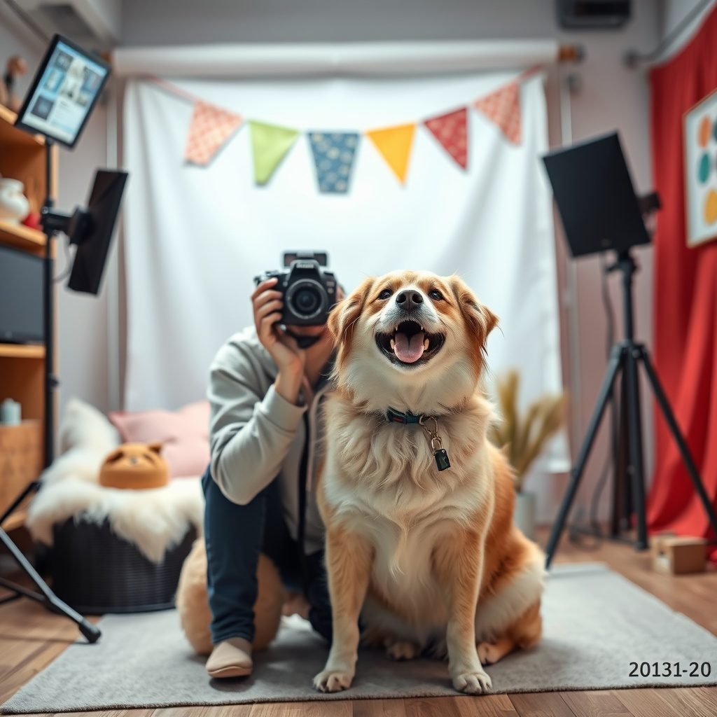 ペットの肖像写真