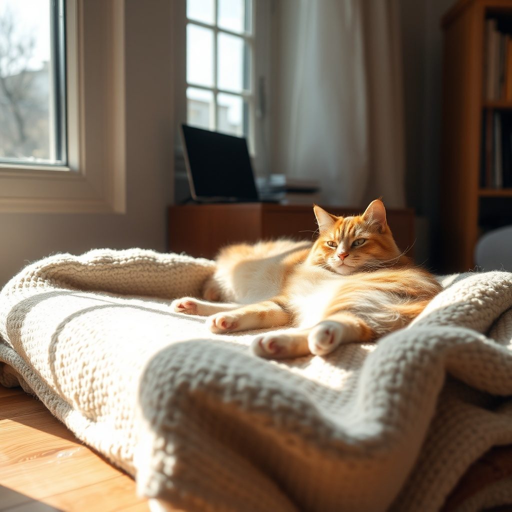 猫のポートレート