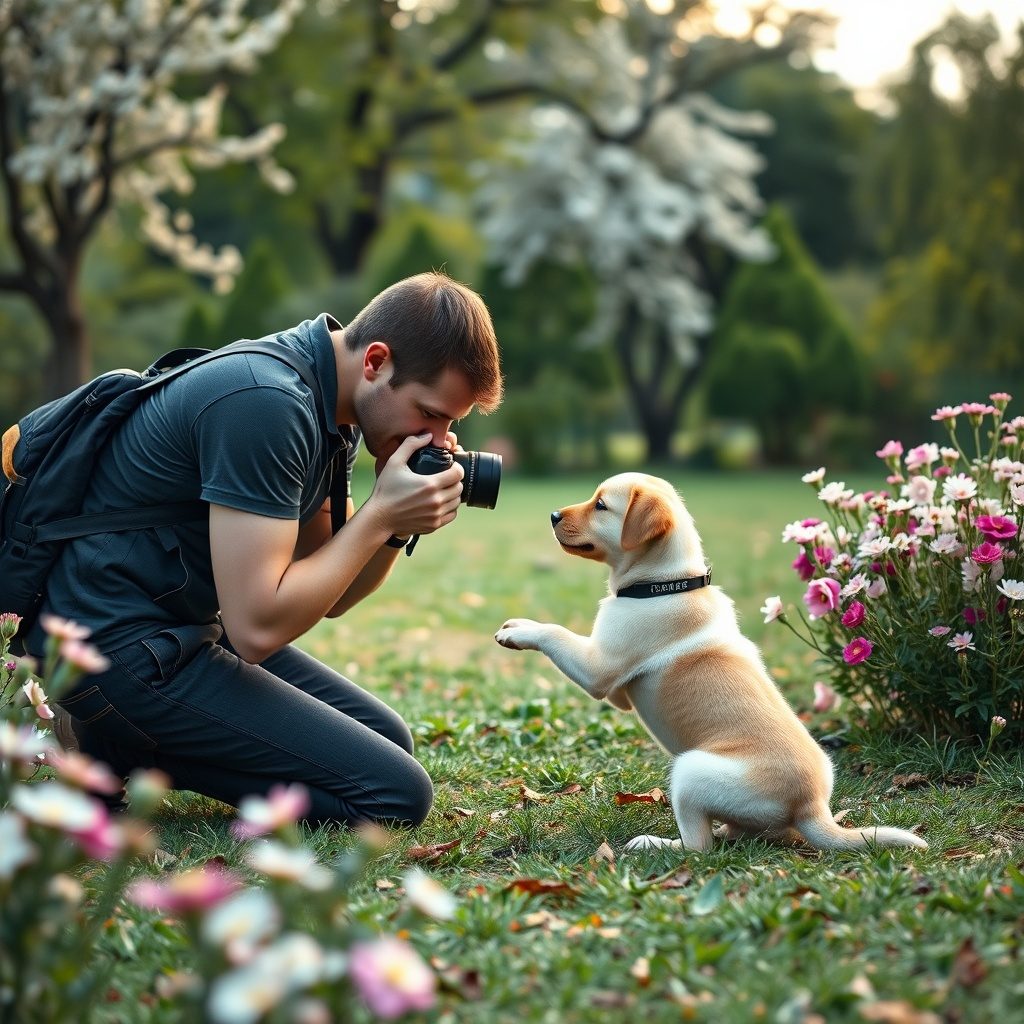小動物のポートレート